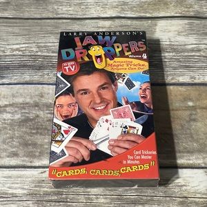 Larry Anderson Jaw Droppers: As Seen On TV (VHS) (SEALED)